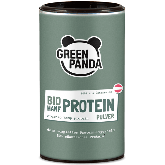 Erfolgreich Muskeln aufbauen mit unserem Bio Hanfprotein | Green Panda
