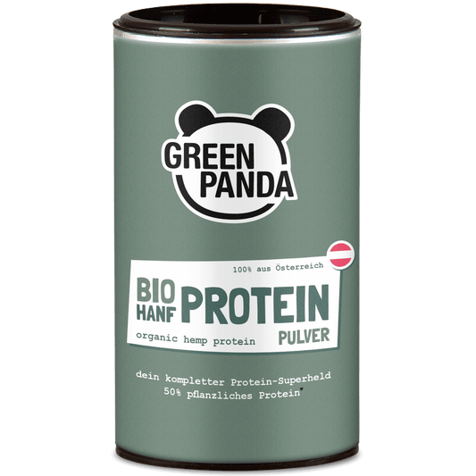 Erfolgreich Muskeln aufbauen mit unserem Bio Hanfprotein | Green Panda