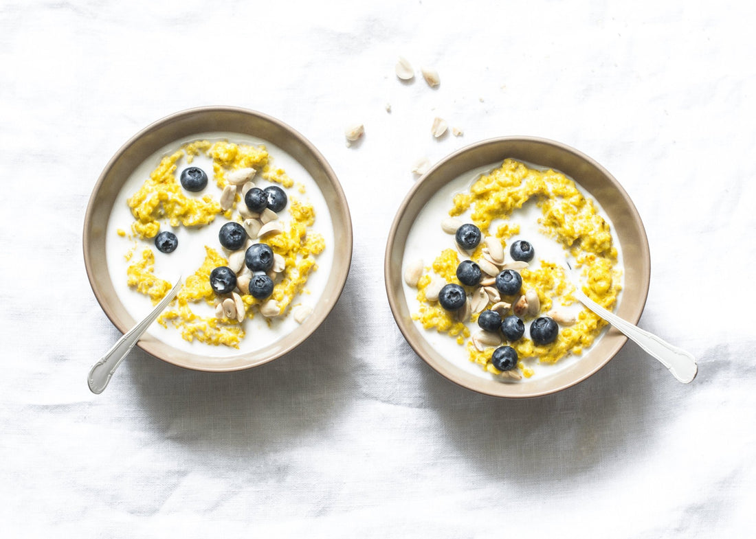 Wärmender Kurkuma Porridge | Green Panda