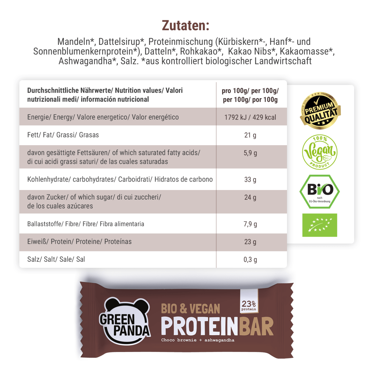 Healthy Riegel Bio Riegel